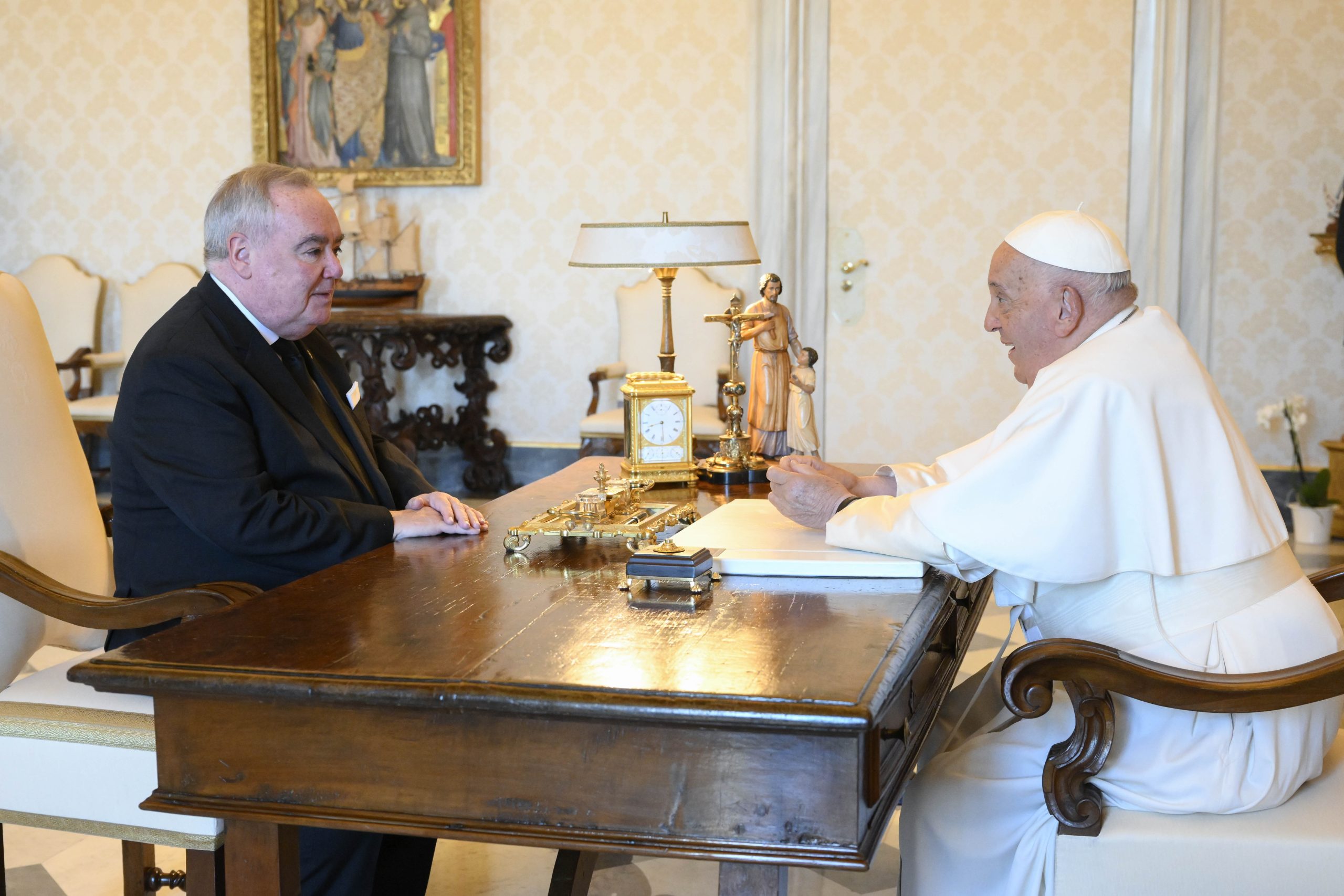 The Grand Master received in audience by Pope Francis