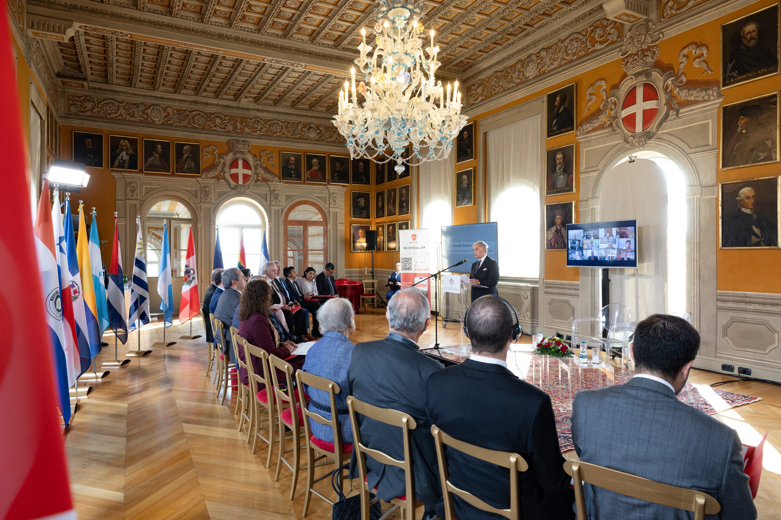 Order of Malta and GRULAC: Dialogue with Latin American and Caribbean Ambassadors at the Magistral Villa