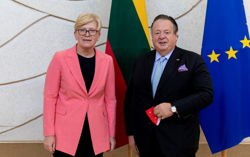Prime Minister: Order of Malta is Lithuania’s important partner