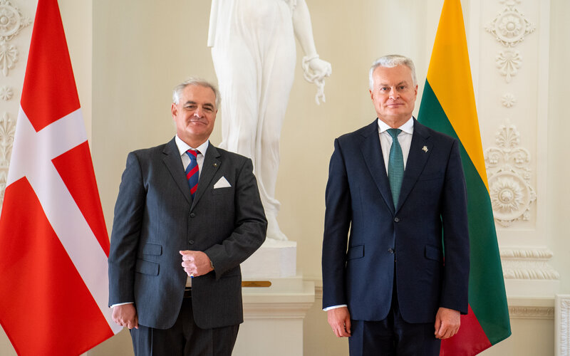 Naujojo Suverenaus Maltos ordino Ambasadoriaus Lietuvos Respublikai akreditacija